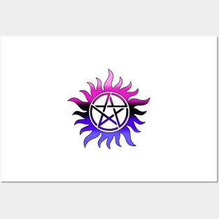 Omnisexual Anti Possession Symbol Posters and Art